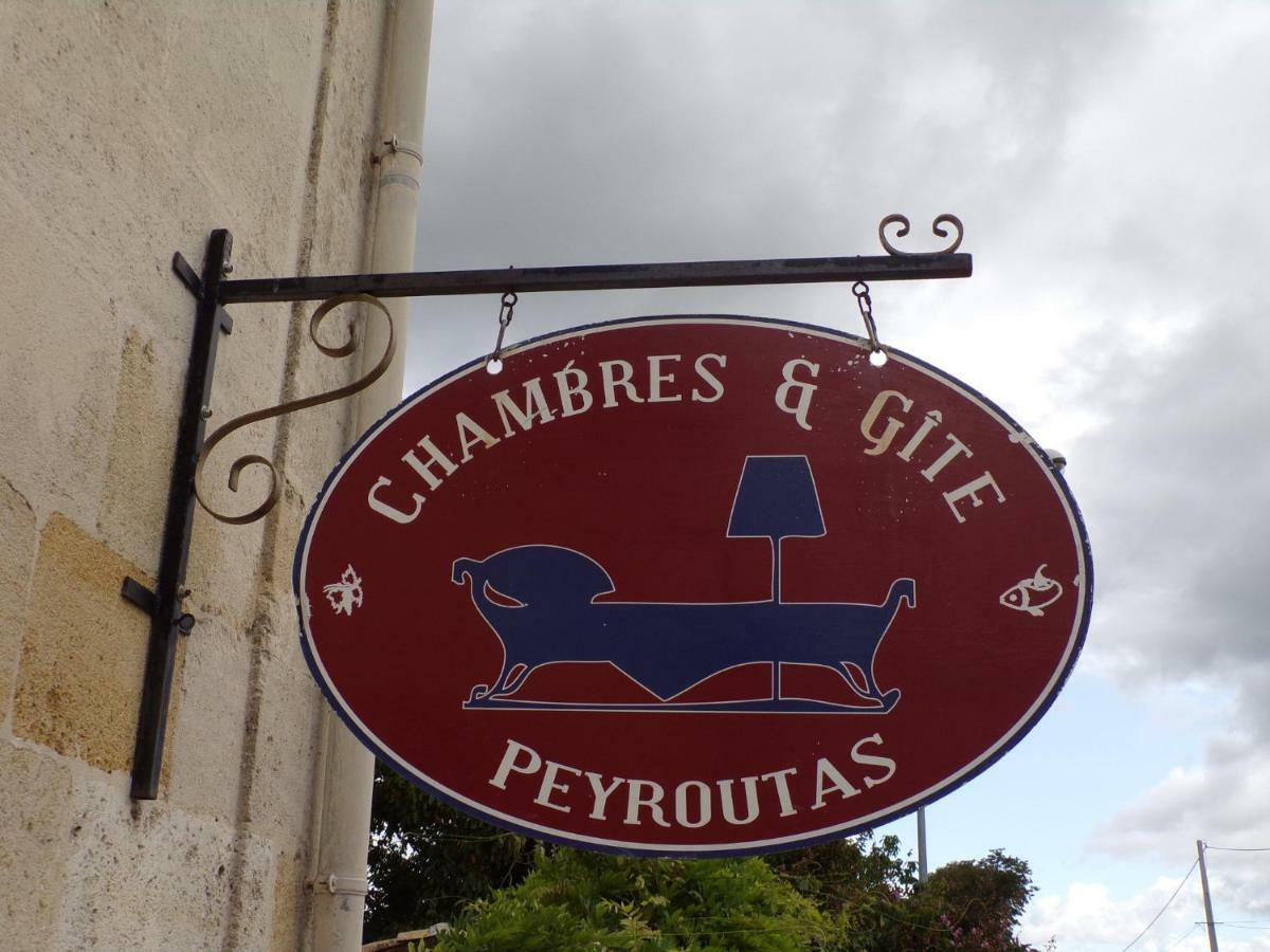 Chambre 2 Peyroutas à Vignonet St Emilion Esterno foto